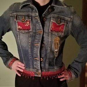 Big Star Denim Jacket Custom Handcrafted Design